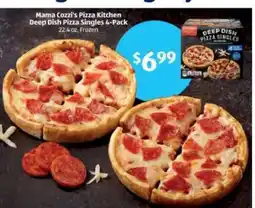 Aldi Mama Cozzi's Pizza Kitchen Deep Dish Pizza Singles 4-Pack offer