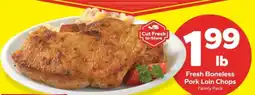 Save a Lot Fresh Boneless Pork Loin Chops offer