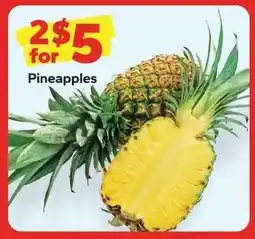 Save a Lot Pineapples offer