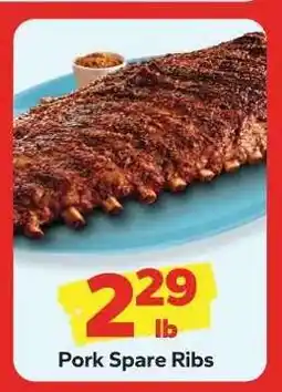 Save a Lot Pork Spare Ribs offer