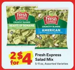 Save a Lot Fresh Express Salad Mix offer