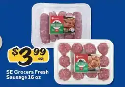 Winn Dixie SE Grocers Fresh Sausage 16 oz offer