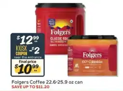 Winn Dixie Folgers Coffee offer