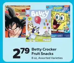 Save a Lot Betty Crocker Fruit Snacks offer