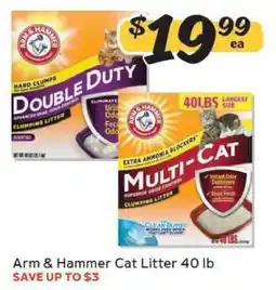 Winn Dixie Arm & Hammer Cat Litter 40 lb offer