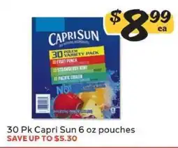 Winn Dixie Capri Sun 30 Pk offer