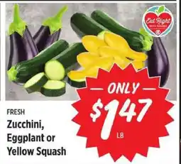 Rouses Zucchini, Eggplant or Yellow Squash offer