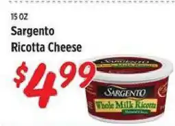Rouses Sargento Ricotta Cheese offer