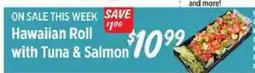 Rouses Hawaiian Roll with Tuna & Salmon offer