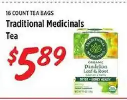 Rouses Traditional Medicinals Tea offer
