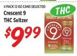 Rouses Crescent 9 THC Seltzer offer