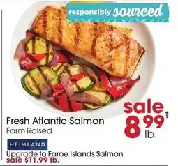 Giant Eagle Fresh Atlantic Salmon offer