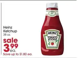 Giant Eagle Heinz Ketchup offer
