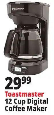 Ocean State Job Lot Toastmaster Digital Coffee Maker 12 Cup offer