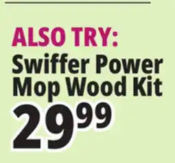 Ocean State Job Lot Swiffer Power Mop for Wood Floor Cleaning Kit 6 Piece offer