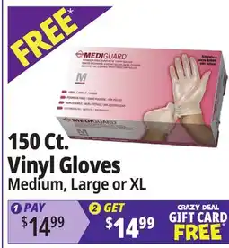 Ocean State Job Lot 150 Ct. Vinyl Gloves offer
