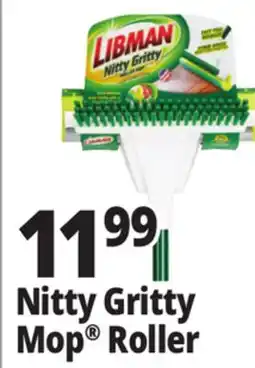 Ocean State Job Lot Libman Nitty Gritty Roller Mop offer