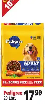Ocean State Job Lot Pedigree Dry Dog Food offer