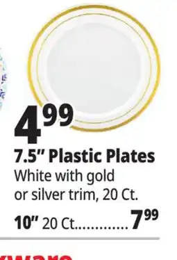 Ocean State Job Lot 7.5 Plastic Plates offer