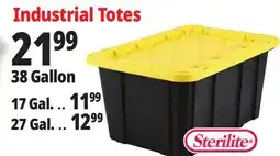 Ocean State Job Lot Industrial Totes offer