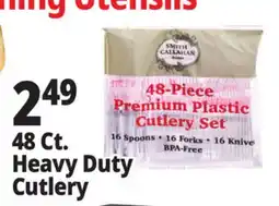 Ocean State Job Lot Heavy Duty Cutlery offer