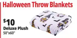 Ocean State Job Lot Halloween Throw Blankets offer