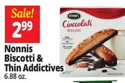 Ocean State Job Lot Nonni's Cioccolati Biscotti 6.88 oz offer
