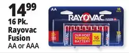 Ocean State Job Lot Rayovac Fusion AA Batteries 16 pk offer