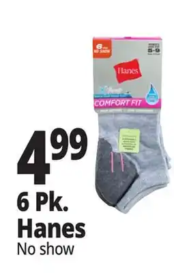 Ocean State Job Lot 6 Pk. Hanes offer