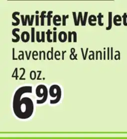 Ocean State Job Lot Swiffer Wet Jet Solution offer