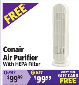 Ocean State Job Lot Conair Air Purifier Medium 200 sq. ft offer