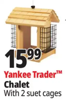 Ocean State Job Lot Yankee Trader Chalet With 2 suet cages offer