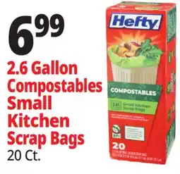 Ocean State Job Lot Hefty Compostable Small Kitchen Scrap Bags 20 Count offer