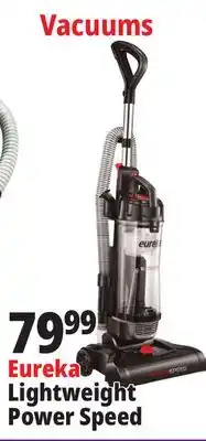 Ocean State Job Lot Eureka Power-Speed Lightweight Vacuum offer