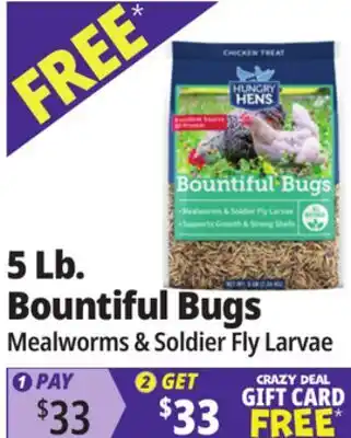 Ocean State Job Lot 5 Lb. Bountiful Bugs offer