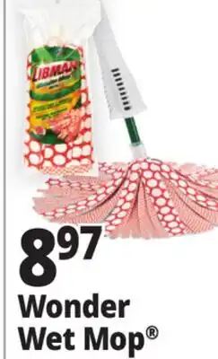 Ocean State Job Lot Libman Wonder Mop offer