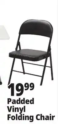 Ocean State Job Lot Padded Metal Folding Chair Black offer