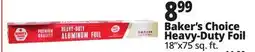 Ocean State Job Lot Baker's Choice Premium Quality Heavy-Duty Aluminum Foil 75' offer