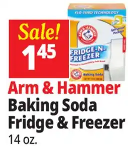 Ocean State Job Lot Arm & Hammer Fridge & Freezer Baking Soda 14 oz offer