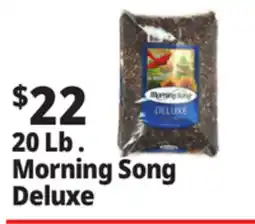 Ocean State Job Lot Morning Song Deluxe Wild Bird Food 20 lbs offer