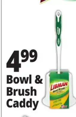 Ocean State Job Lot Libman Bowl Brush & Caddy 2 Piece offer