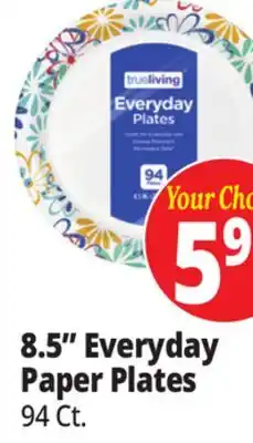 Ocean State Job Lot True Living Everyday Paper Plates 94 ct 8.5 offer