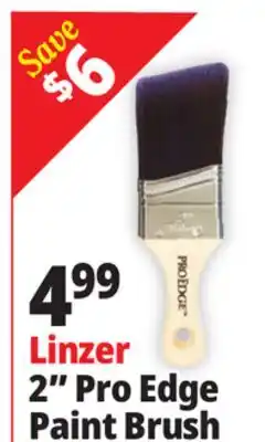 Ocean State Job Lot Linzer Pro Edge Professional 2 Angle Paintbrush offer