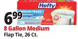 Ocean State Job Lot Hefty Medium Trash Ocean Water 8 Gallon Trash Bags 26 Count offer