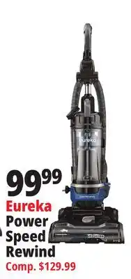 Ocean State Job Lot Eureka PowerSpeed Cord Rewind Upright Bagless Vacuum Cleaner offer