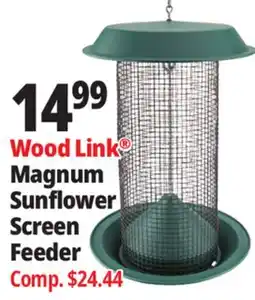 Ocean State Job Lot WoodLink Magnum Black Oil Sunflower Bird Feeder offer
