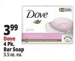 Ocean State Job Lot Dove Pink Beauty Bar Soap offer