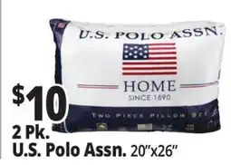 Ocean State Job Lot U.S. Polo Standard Pillows offer