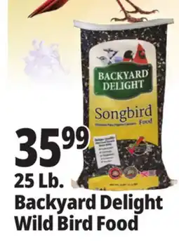 Ocean State Job Lot Backyard Delight Songbird Food 25 lbs offer