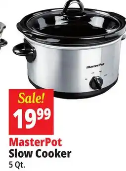 Ocean State Job Lot MasterPot Slow 5 Qt Cooker offer